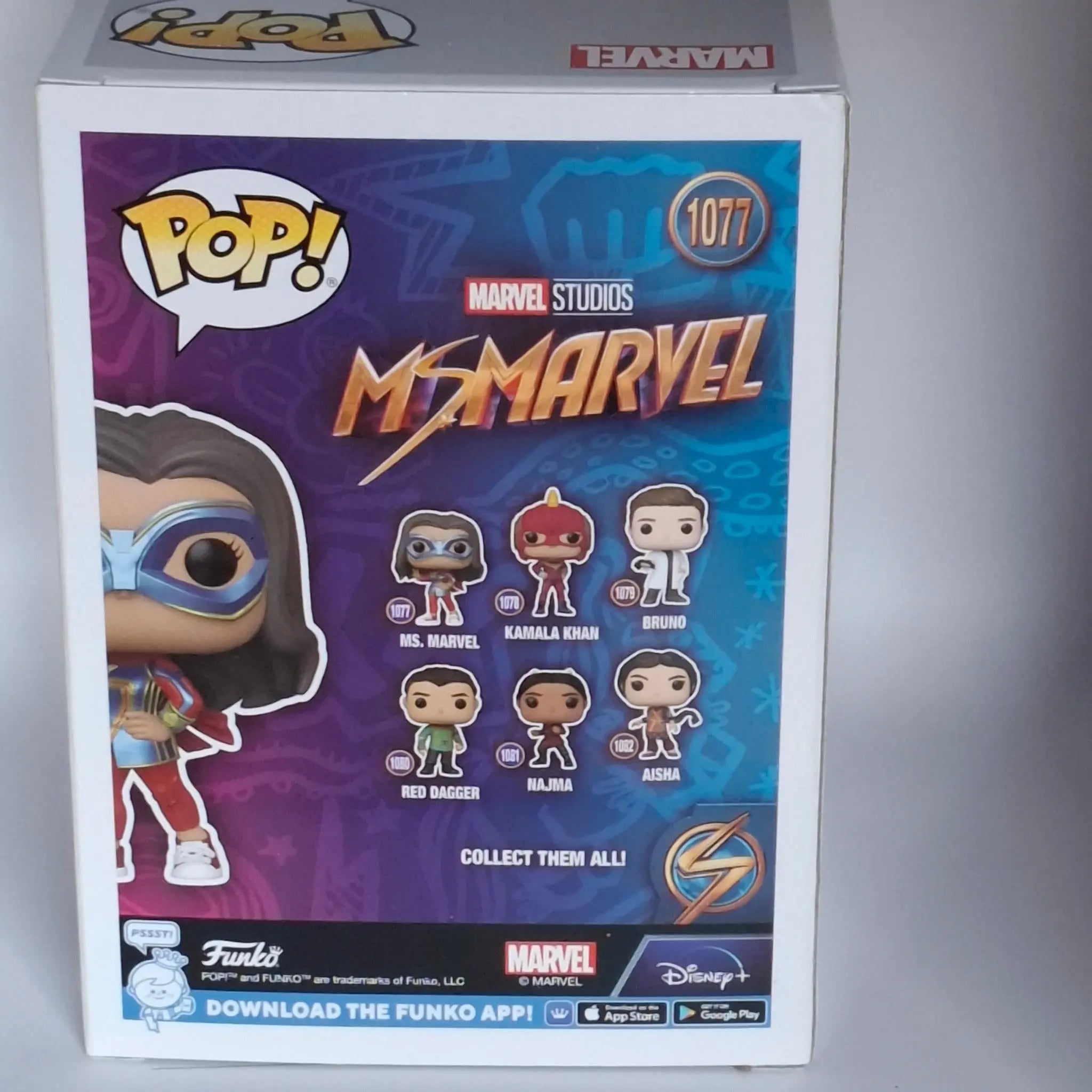 Funko Pop Ms. Marvel - Ms. Marvel #1077 GOODIE'S MANIA