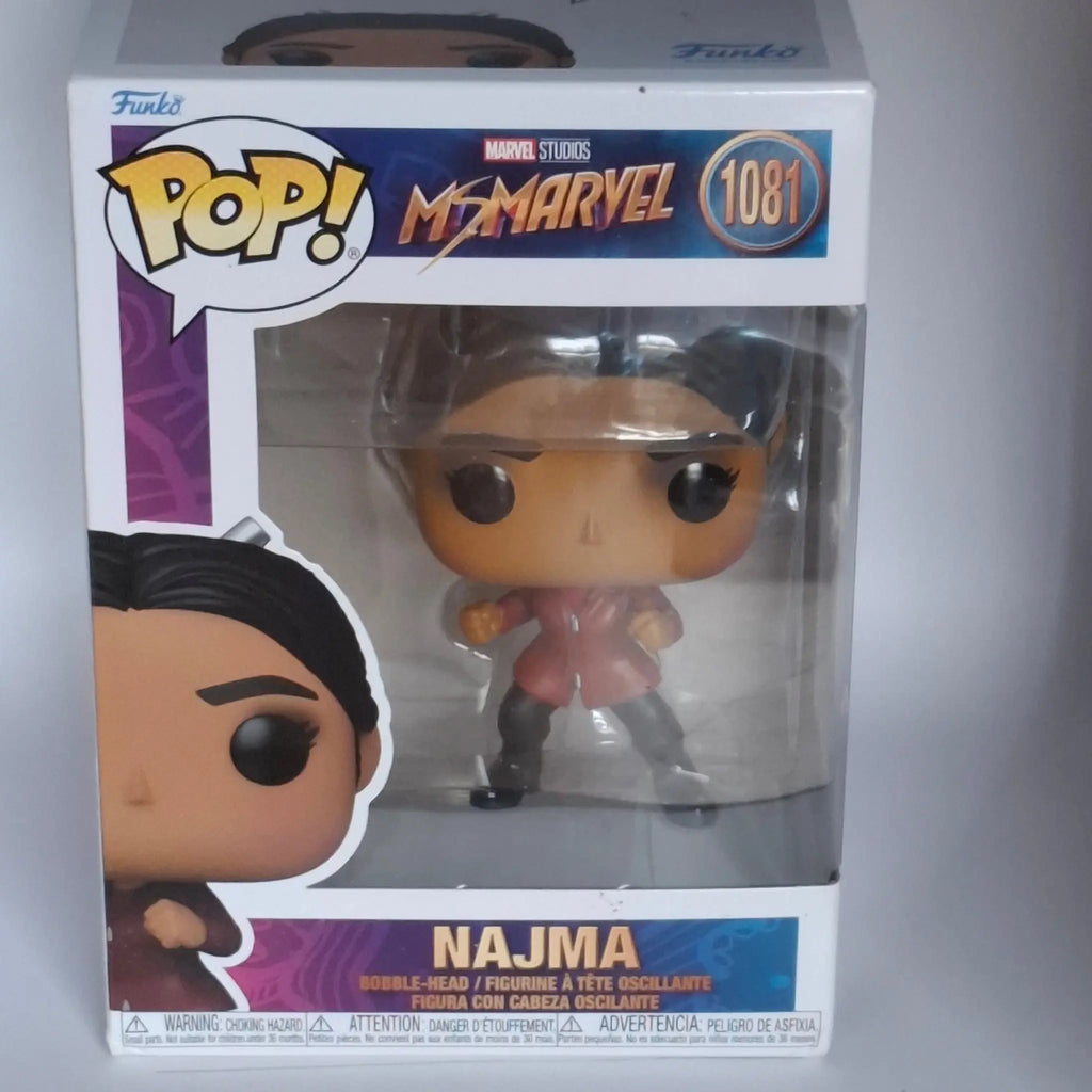 Funko Pop Ms. Marvel - Najima #1081 GOODIE'S MANIA