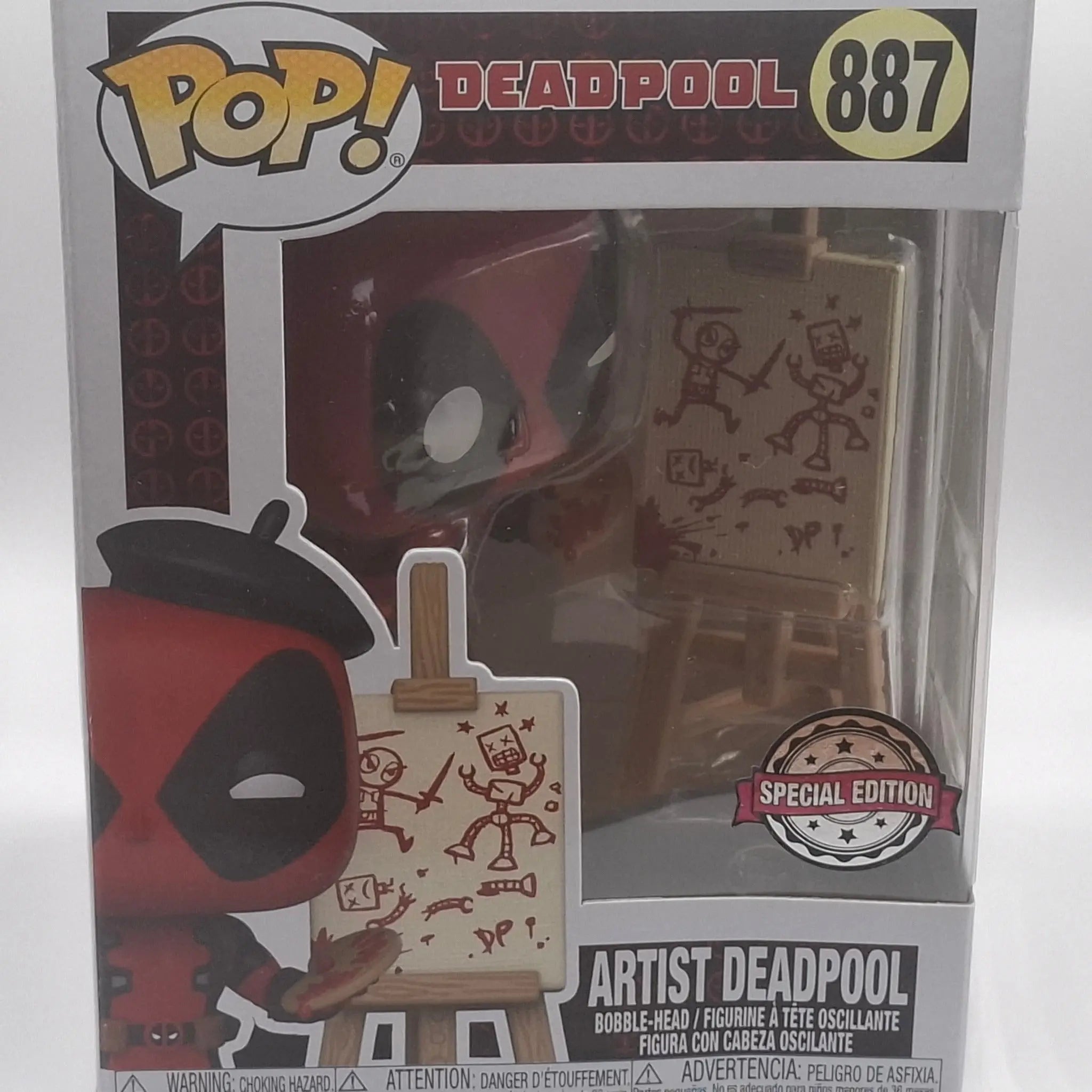 Funko Pop Deadpool - Artist Deadpool #887 GOODIE'S MANIA
