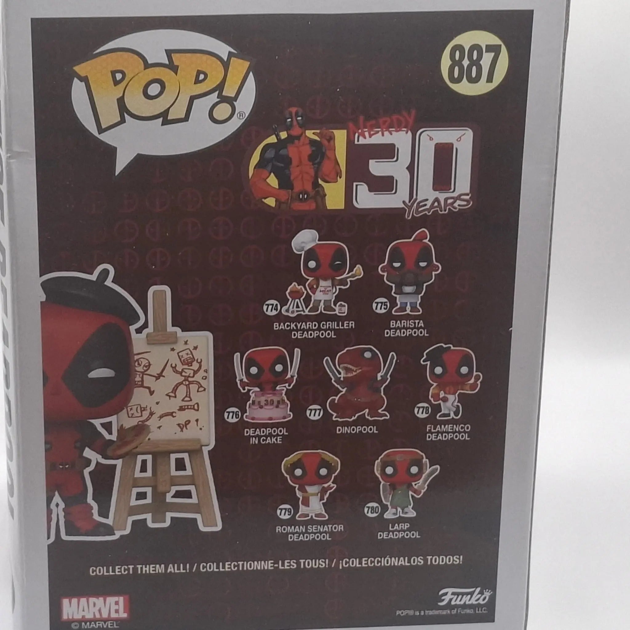 Funko Pop Deadpool - Artist Deadpool #887 GOODIE'S MANIA