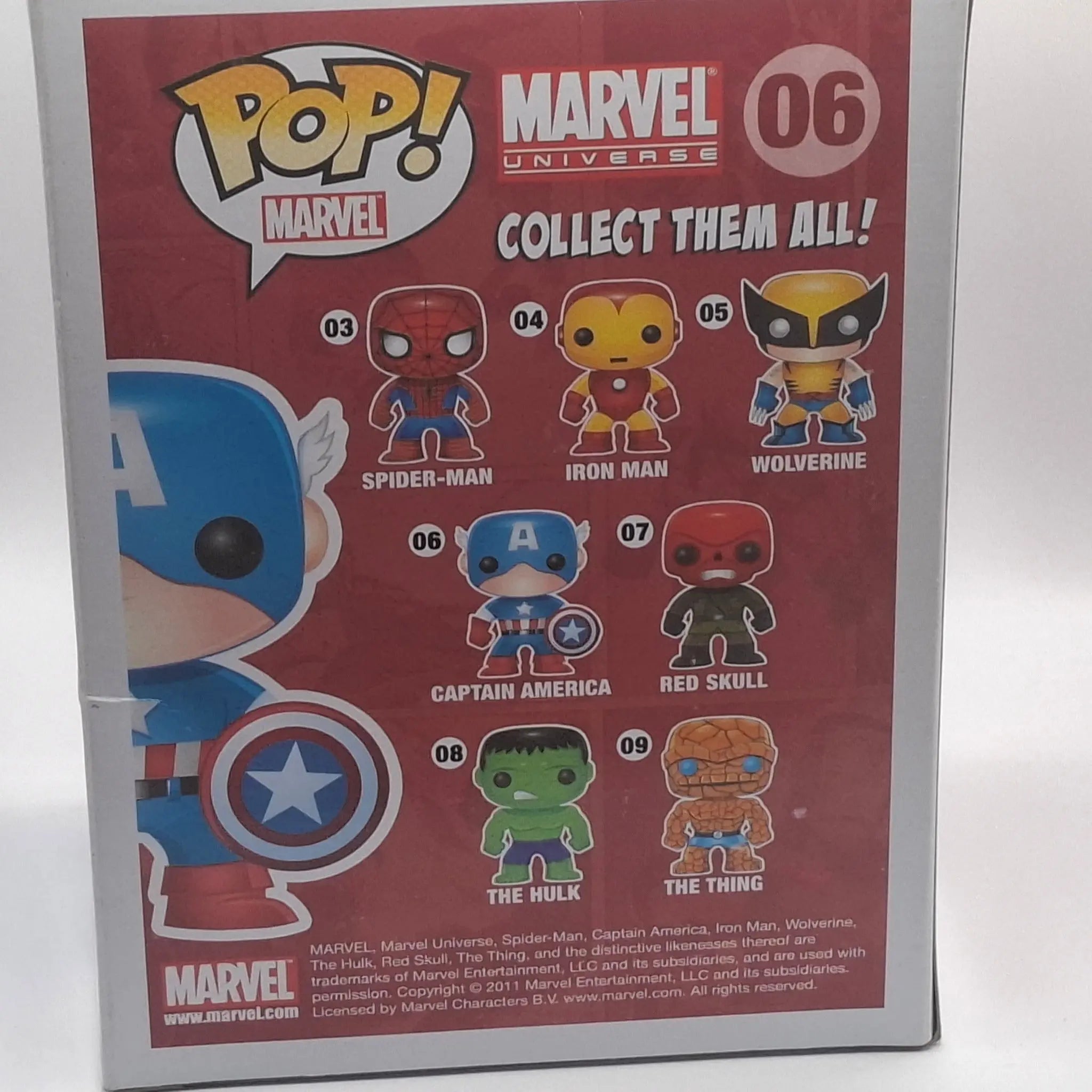 Funko Pop Marvel - Captain America #06 GOODIE'S MANIA