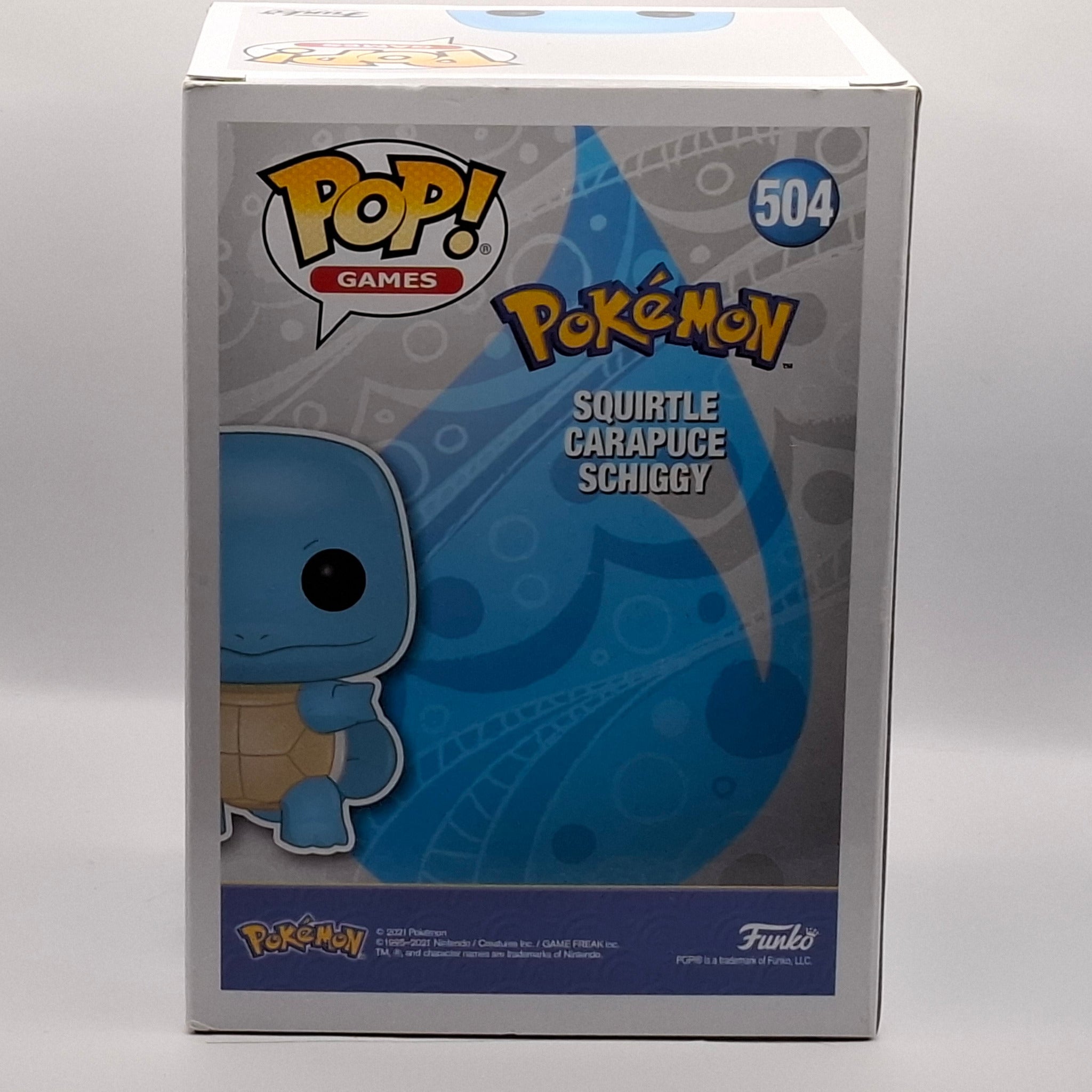 Funko Pop Pokémon - Carapuce #504 Diamond Collection GOODIE'S MANIA
