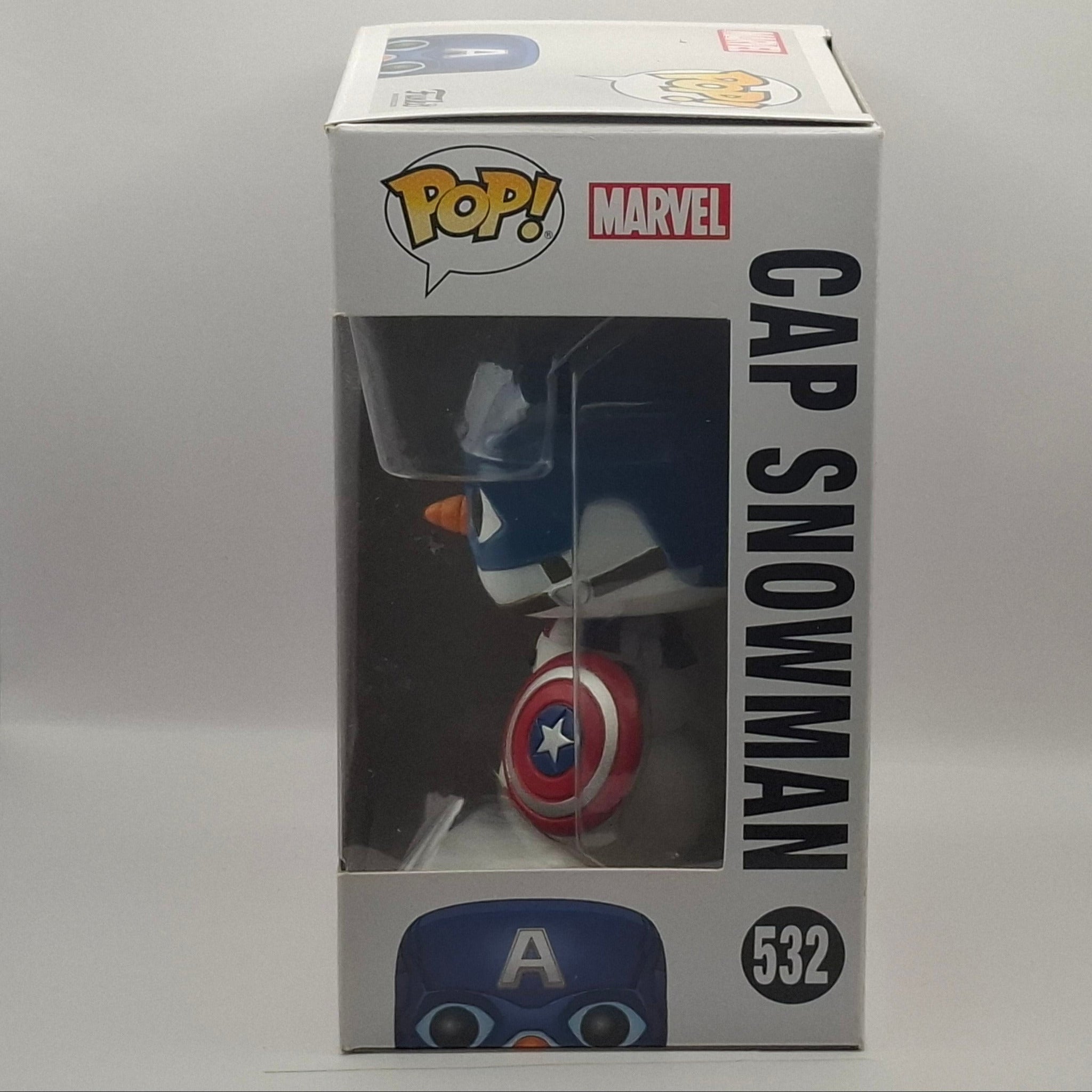 Funko Pop Marvel - Captain America Snowman #532 GOODIE'S MANIA