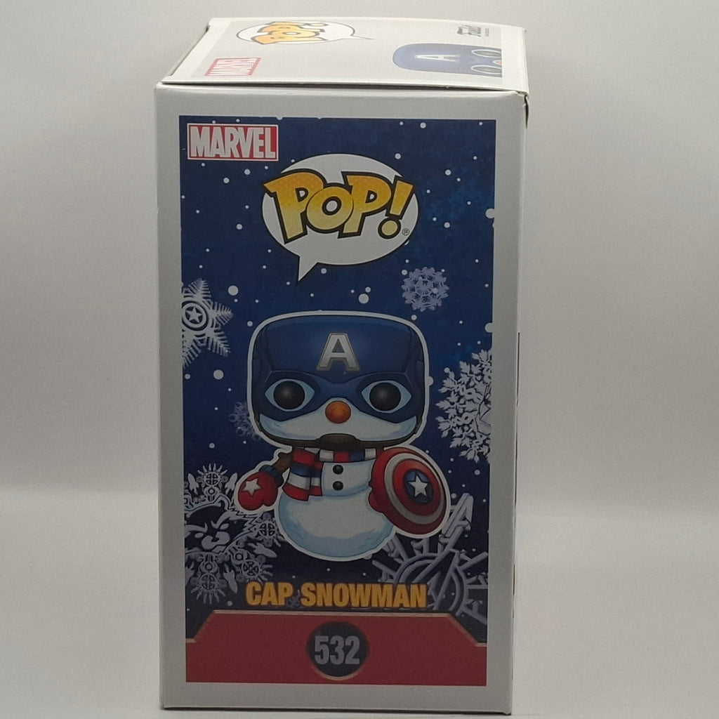 Funko Pop Marvel - Captain America Snowman #532 GOODIE'S MANIA