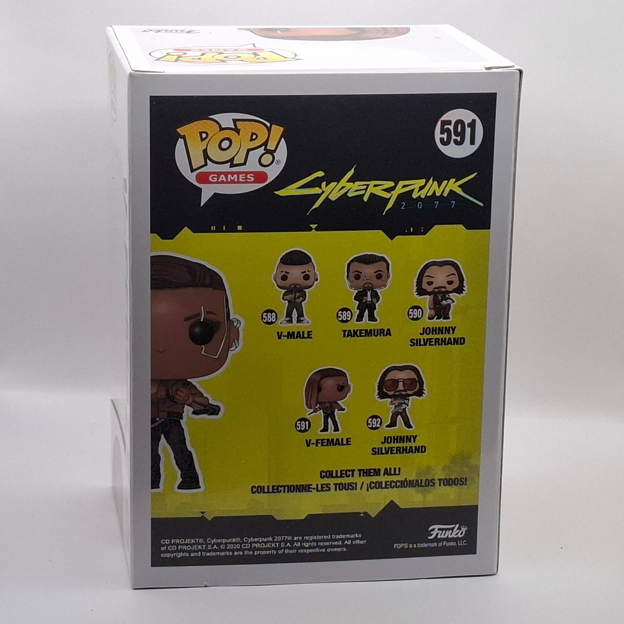 Funko Pop Cyberpunk 2077 - V Female #591 GOODIE'S MANIA