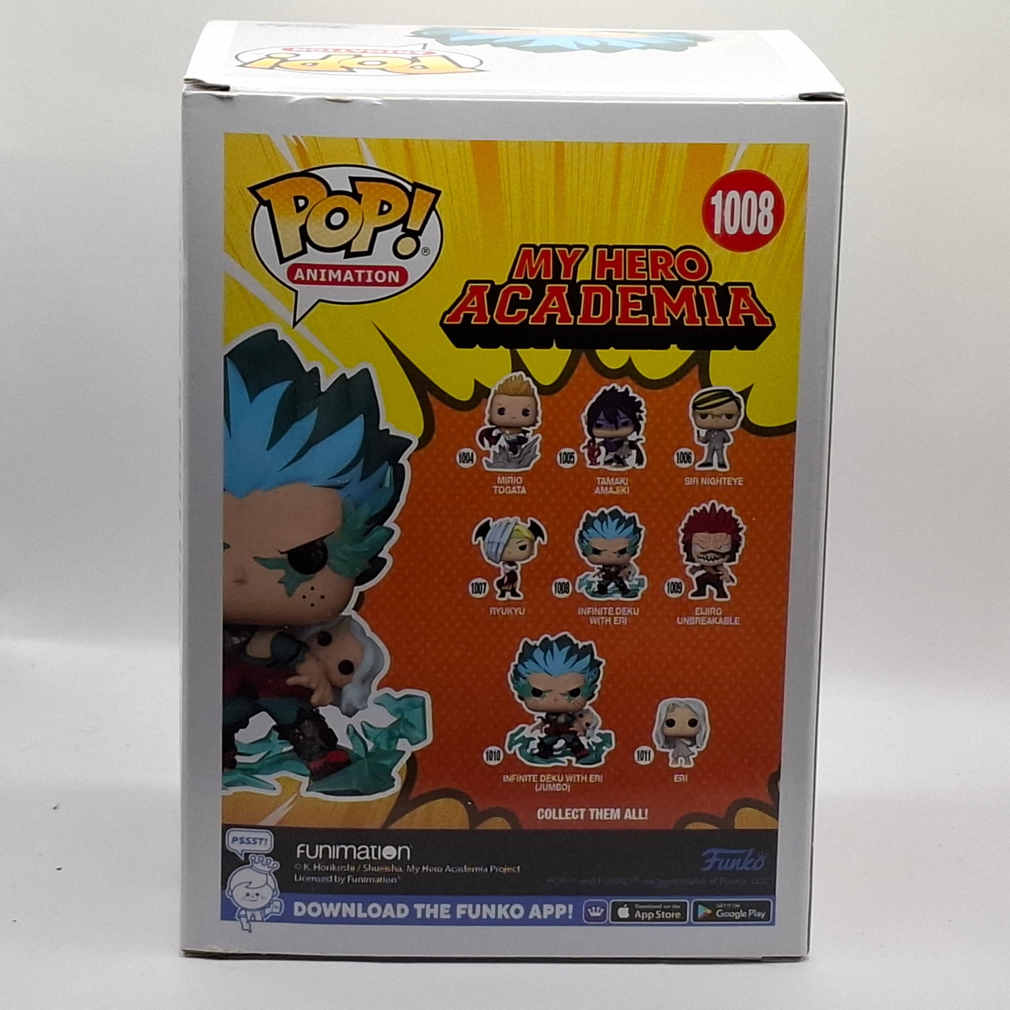 Funko Pop My Hero Academia - Infinite Deku avec Eri #1008 GOODIE'S MANIA