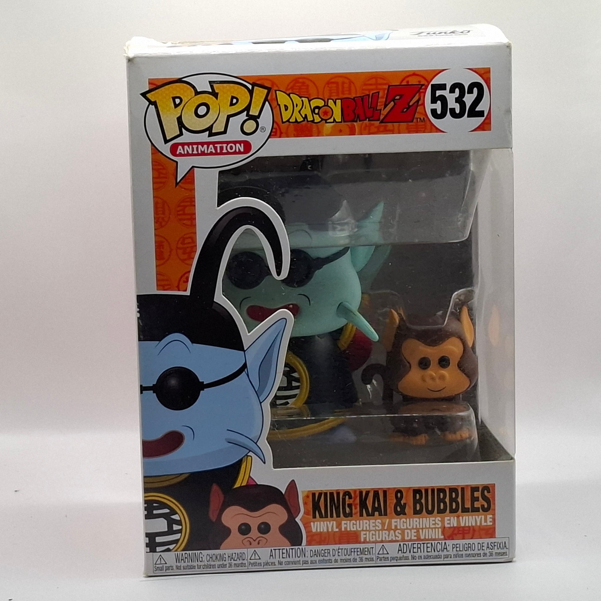 Funko Pop Dragon Ball Z - King Kai & Bubbles #532 GOODIE'S MANIA