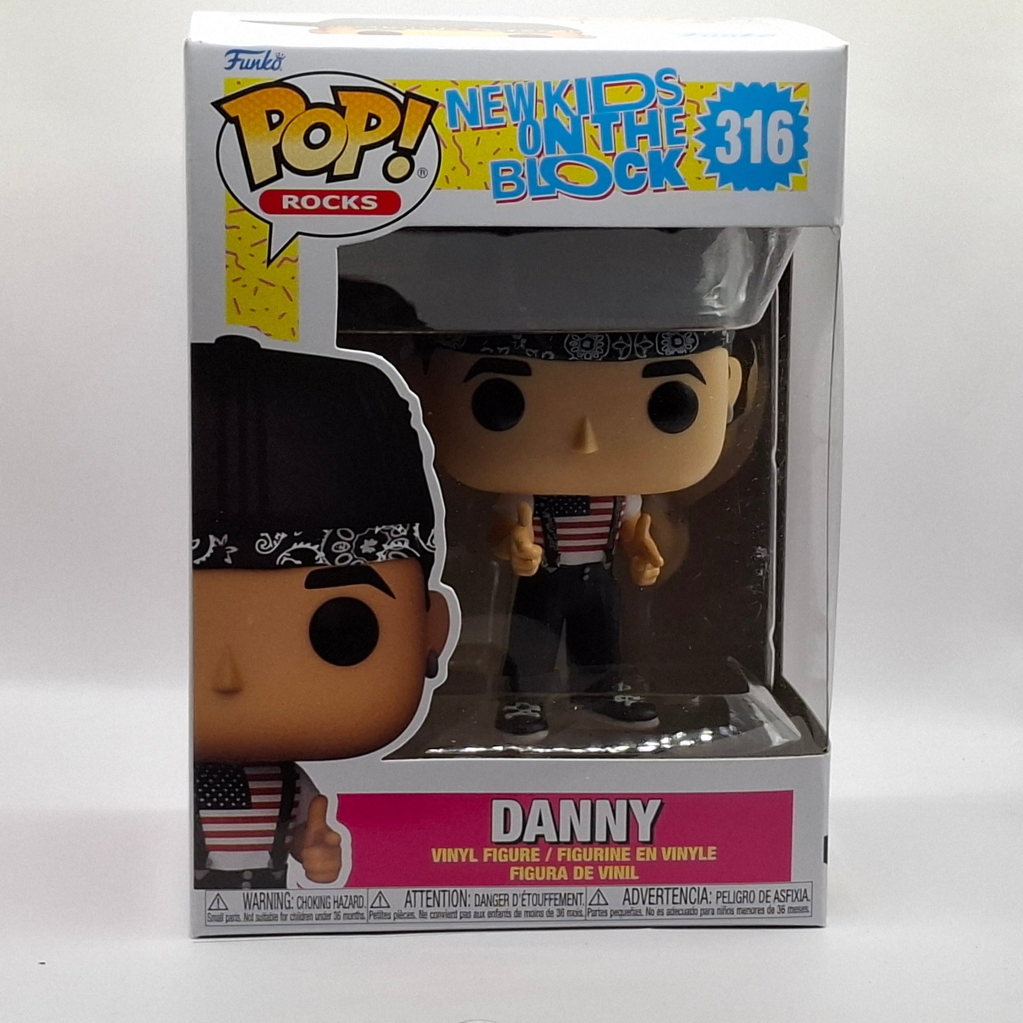 Funko Pop New Kids on the Block - Danny #316 GOODIE'S MANIA