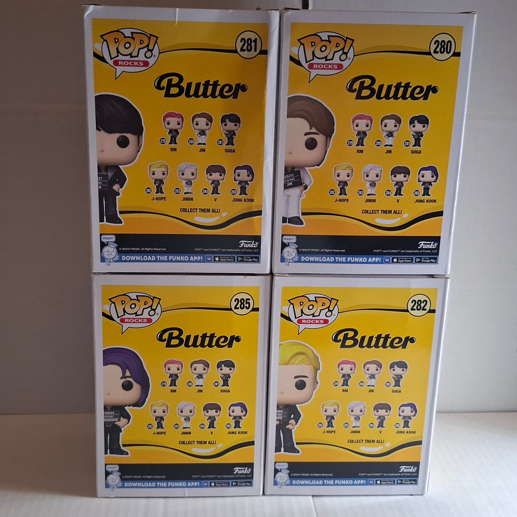 BTS - Album Butter #280 Jin, #281 Suga, #282 J-Hope, #285 Jung Kook GOODIE'S MANIA