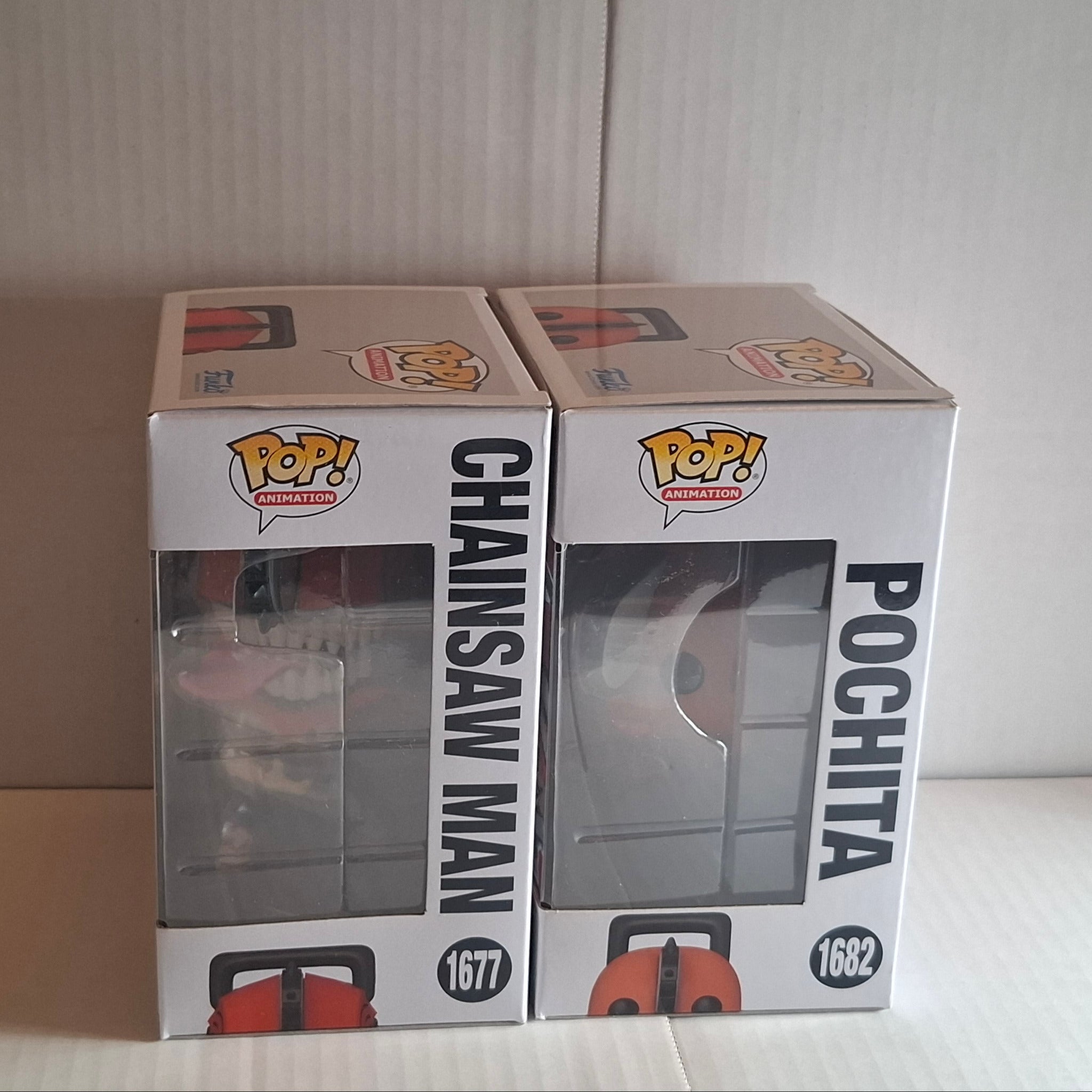 Lot Funko Pop Chainsaw Man - #1677 et #1682