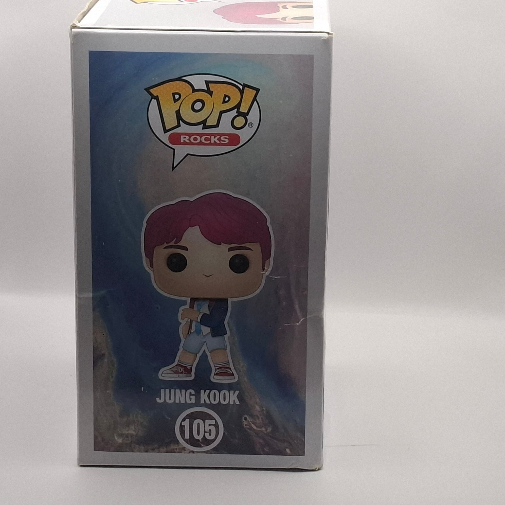 LOT Funko Pop BTS - Jimin #101, J-Hope #102, Suga #103, Jung Kook #105, RM #106 Funko